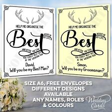 Will you be my Best Man Card
