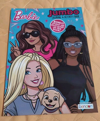 Barbie jumbo coloring - coloring, &