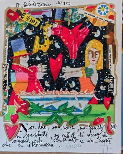 Francesco musante serigrafia - francesco,