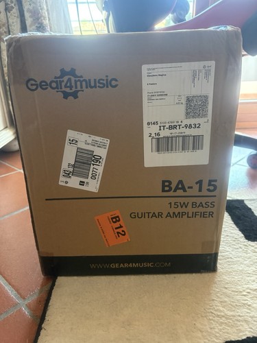 Gear4music amplificatore - ba-15,