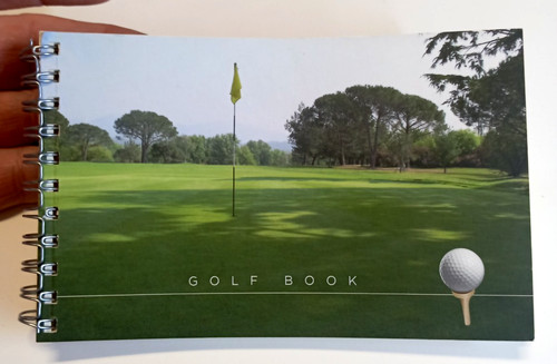 Golf book libretto - golf,