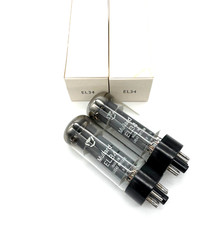 Coppia tubi valvole EL34 Ring