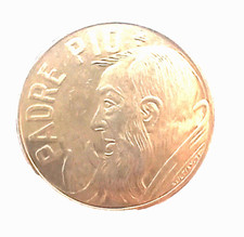 PADRE PIO   -  MONETA GADGET   RIZZOLI   EDITORE -  ANNI 70