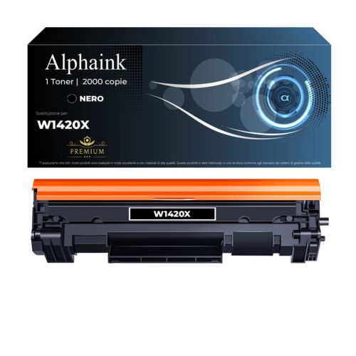 Toner w1420x 142a 142x - 142a, chip