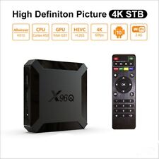 X96Q H313 2+16GB TV BOX Android 10.0 Quad Core 4K 2.4G WIFI HDMI Lettore multimediale
