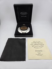 SVEGLIA VINTAGE DALVEY VOYAGER DA VIAGGIO IN ACCIAIO INOX