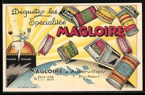 Cartolina artista magloire - cartolina,