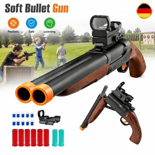 Pistola giocattolo soft bullet - pistola,