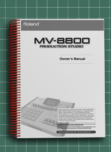 Roland 8800 3 in 1 - mv-8800,