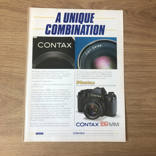 Cams57 magazine advert 11x8 - magazine,