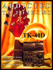 Preamplificatore Takamine TK-40D DUAL Ingresso Serie G NUOVO con GARANZIA Rivenditore Autorizzato