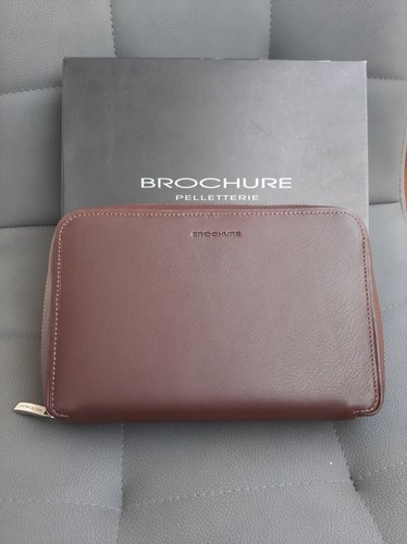 Organizer brochure pelle - brochure,