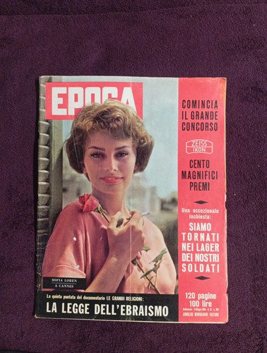 Rivista anni epoca 1958 - rivista,