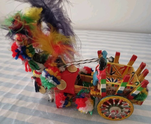 Carretto siciliano miniatura - carretto,