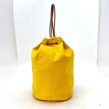 Borsa a tracolla HERMÈS Poluchon Mimir in tela con coulisse da donna USATA...