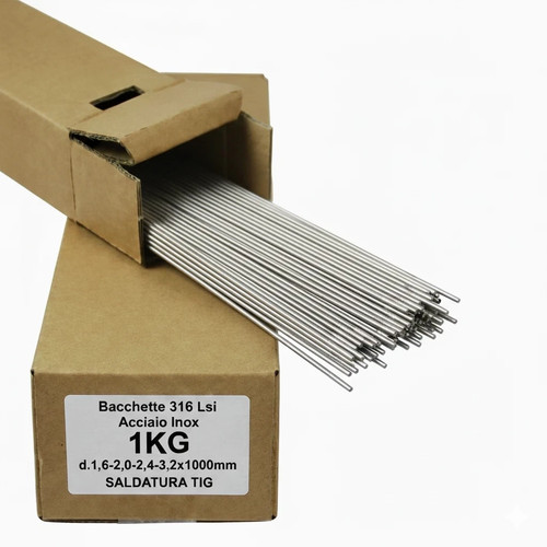 Bacchette 316 lsi acciaio - acciaio, inox