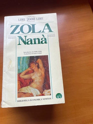émile zola nana - zola, tascabili