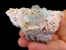 BLU CHIARO - FLUORITE VERDE -
