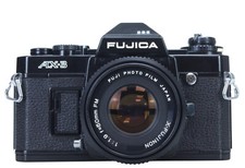 Fujica AX-3 Lens X-Fujinon  50mm f 1.9  (Réf#K-873)