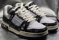 Louis vuitton sneaker - Nero/Bianco Usato 2 volte