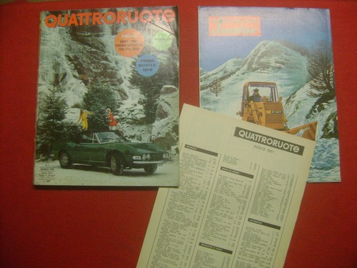 Quattroruote gennaio 1968 - gennaio,