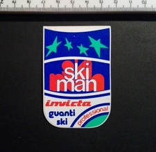 INVICTA Ski Man Sticker Vintage 