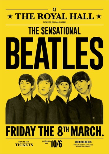 Mini poster concerto beatles - mini,
