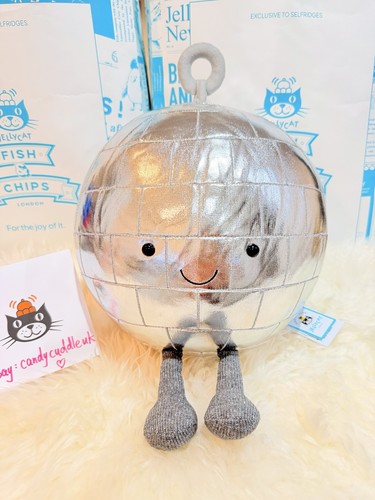 Jellycat amuseables disco ball - jellycat,