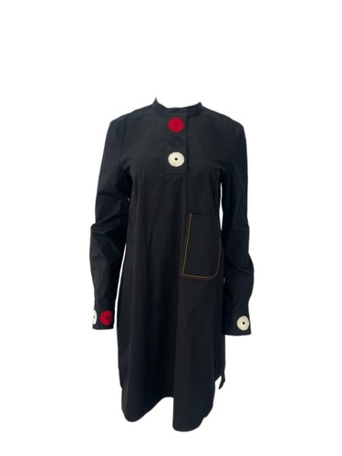 Derek lam abito nero ricamato - derek,