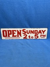 Insegna Vintage Legno Aperta