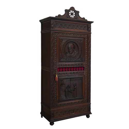 Armadio antico bretone xix - armadio,
