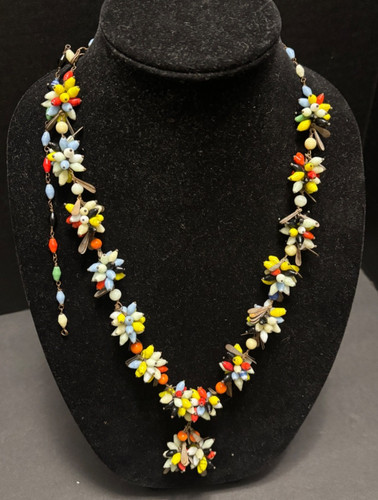 Collana grappoli perle - collana,