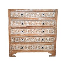 Cassettiera etnica in teak