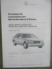 Mercedes Benz 300SD,300SE 2.8