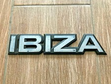 SEAT LOGO IBIZA SIGLA EMBLEMA