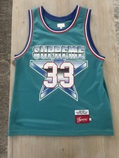 Maglia basket Supreme New York All Star Teal taglia media uccidi quel rumore