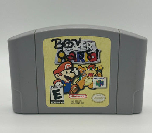 Paper mario nintendo - paper, 64