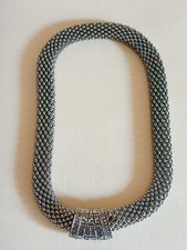 Bigiotteria Vintage anni 70 Parure collier e Bracciale gioielli arte moda scuola