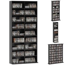 HOMCOM Scaffale Porta CD con