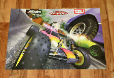 Rarissimo poster Re-Volt videogioco Re Volt 1999 Playstation 1 Nintendo 64 PS1 