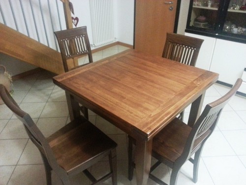 Tavolo sedie arte povera - tavolo, in