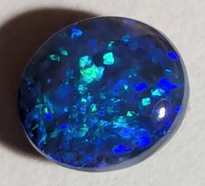 1.46ct Black Opal Blue Green