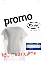 RO.IAL 180 PZ MANTELLINA PARRUCCHIERE Estetista MONOUSO BIANCO  TAGLIO MANTELLA 