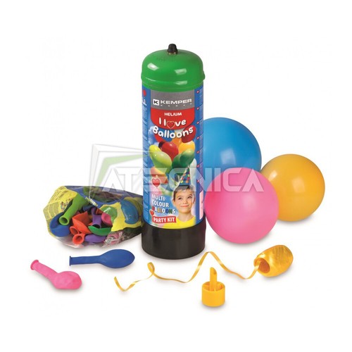 Bombola gas elio lt con - di,