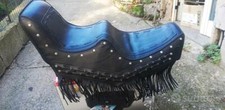 SELLA VERO CUOIO CON FRANGE  MOTO MORINI EXCALIBUR