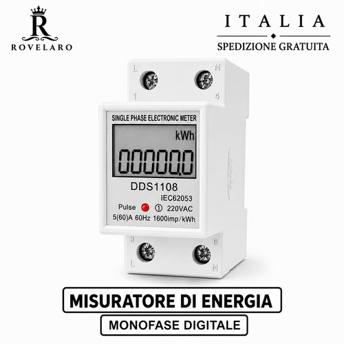 Contatore energia elettrica - contatore,