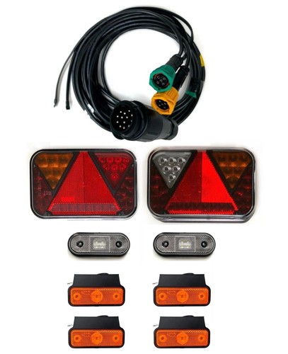 Luci rimorchio led - luci, 2x