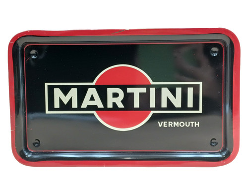 Martini vermouth vassoio latta - vassoio,
