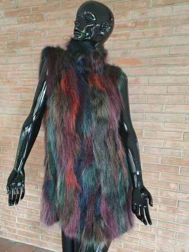 Gilet pelliccia marmotta - pelliccia,