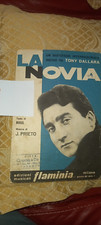 Spartito LA NOVIA Tony DALLARA 1961 MILVA